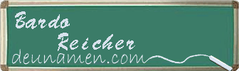 Bardo Reicher Visitenkarte